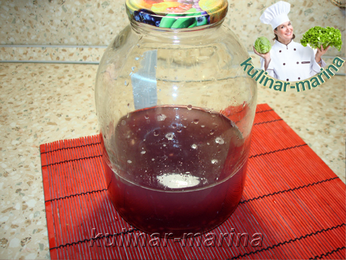Гранатовый ликер на водке | Pomegranate liqueur with vodka