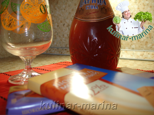 Гранатовый ликер на водке | Pomegranate liqueur with vodka