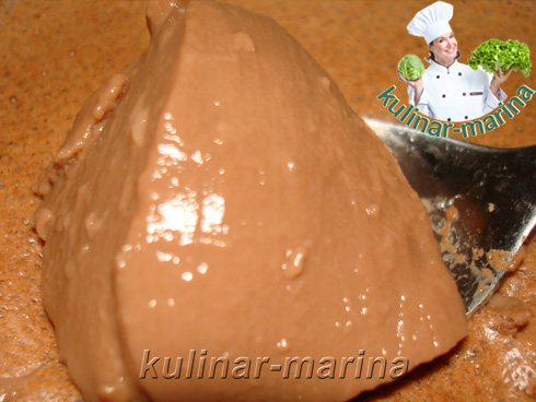 Рецепт с пошаговыми фотографиями и подробным описанием: Шоколадное желе. Очень вкусно и шоколадно... | Chocolate jelly. Very tasty and chocolate...