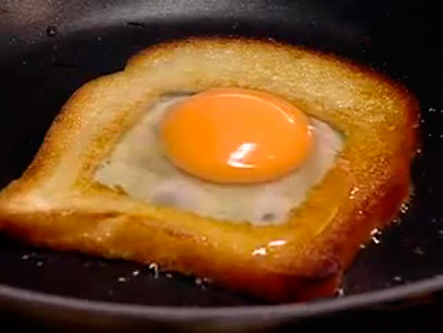 Яичница по-французски - вкусный завтрак | Scrambled eggs in French - delicious Breakfast