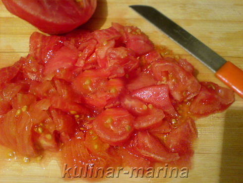 Яичница с помидорами | Fried eggs with tomatoes