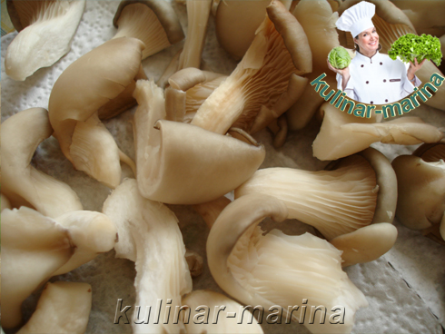 Вешенки в чесночном маринаде | Oyster mushrooms in garlic marinade