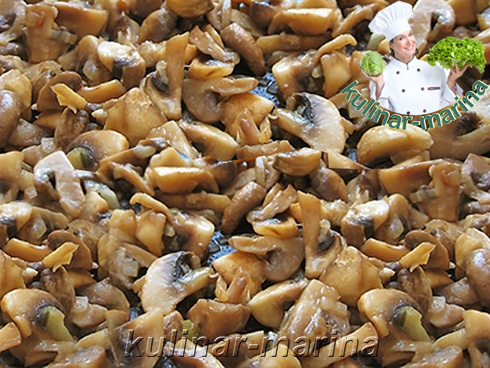 Картошка в золотистой корочке с грибами | Potatoes to a Golden crust with mushrooms