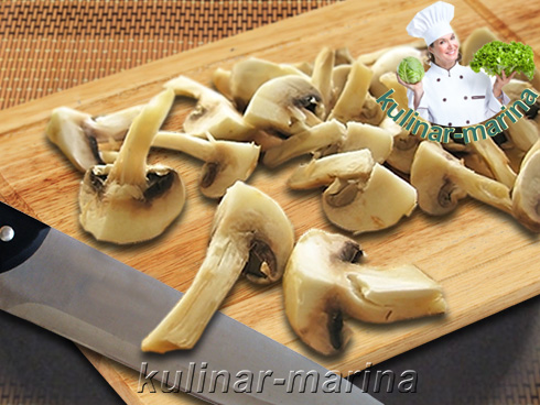 Картошка в золотистой корочке с грибами | Potatoes to a Golden crust with mushrooms
