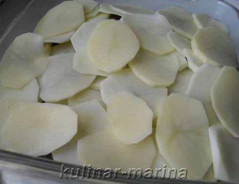 Грибная запеканка с картофелем