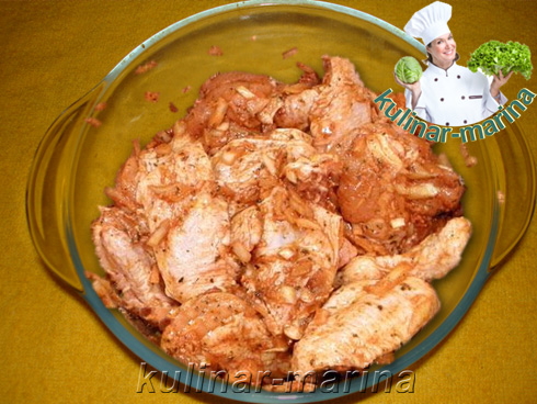 Куриные крылышки в чесночном маринаде | Chicken wings in garlic marinade