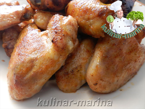 Куриные крылышки в пряном маринаде | Chicken wings in spicy marinade
