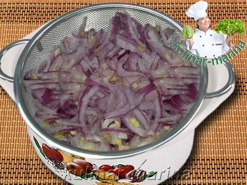 Салат из птичьих желудочков | Salad of bird ventricles
