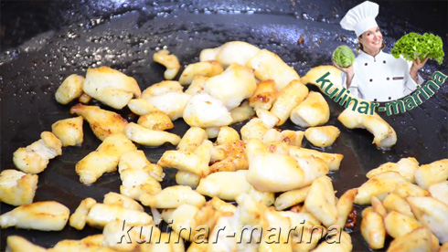 Пошаговые фотографии рецепта: Курица в картофельной шубе | Chicken in potato coat