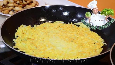 Пошаговые фотографии рецепта: Курица в картофельной шубе | Chicken in potato coat