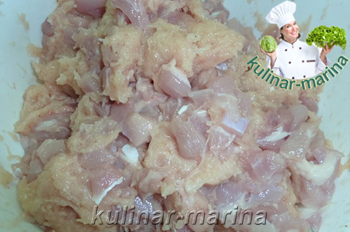 Подробные и пошаговые фотографии рецепта: Диетическая куриная ветчина | Diet chicken ham