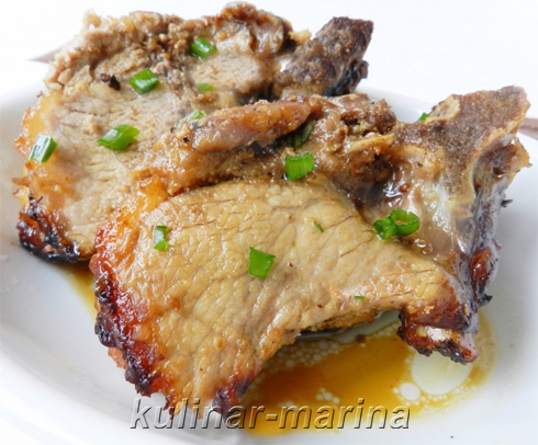 Свинина в медовом маринаде | Pork in honey marinade