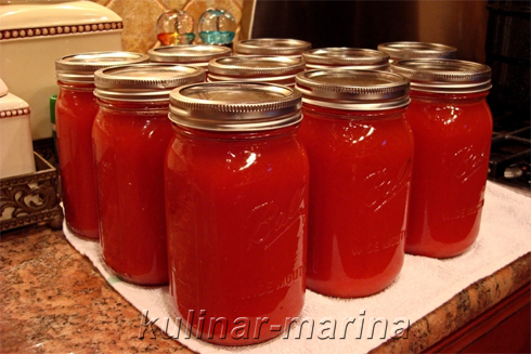 Томатный сок на зиму | Tomato juice for the winter