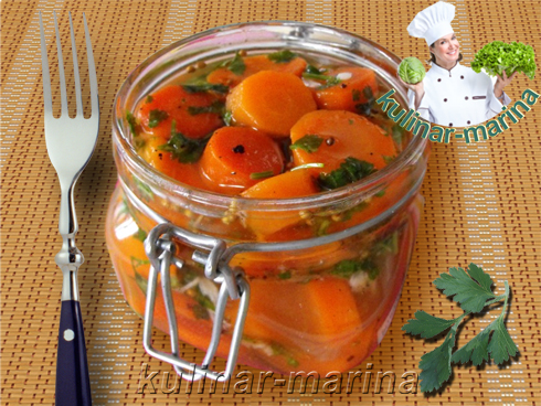 Морковь маринованная | Marinated carrots