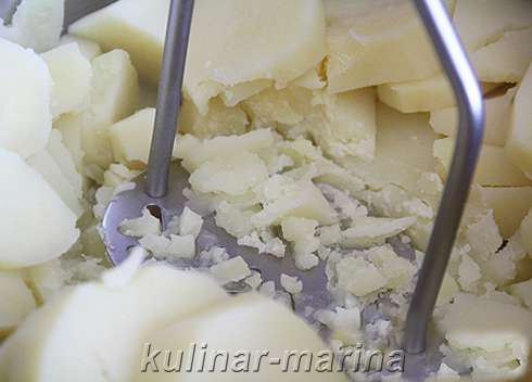 Луково-яичные картофельные зразы | Onion and egg potato zrazy