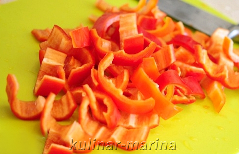 Салат из красного перца | Salad of red pepper