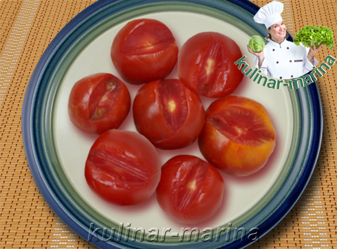 Малосольные помидоры в пакете | Salted tomatoes in the package