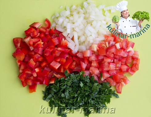 Пошаговые фото рецепта: Миш-маш - блюдо болгарской кухни | Mish-mash - a dish from the Bulgarian cuisine