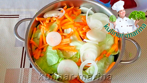 Пошаговые фото рецепта: Маринованная капуста со свеклой | Pickled cabbage with beets