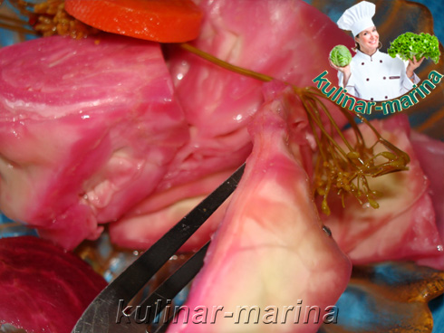 Капуста маринованная со свеклой | Cabbage pickled with beets