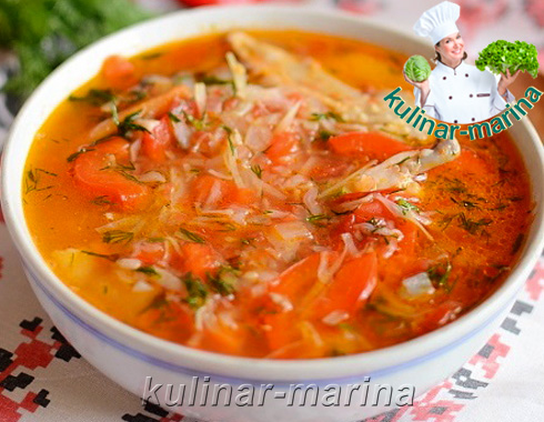 Подробный рецепт с пошаговыми фотографиями: Борщ. Без свеклы... Или овощной суп? | Borsch. Without Or beets... vegetable soup?
