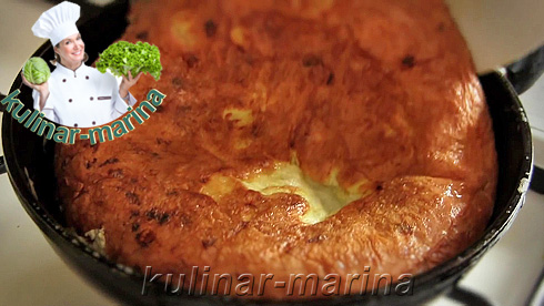 Тортилья картофельная с грибами | Tortilla potato with mushrooms
