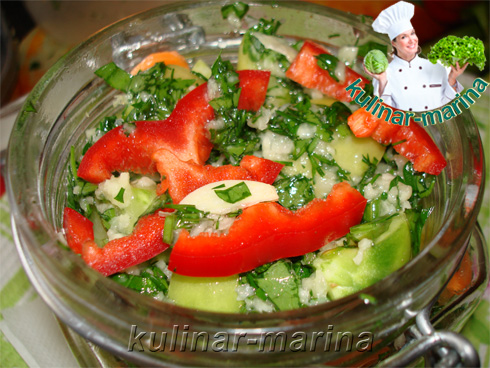 Острые чесночные зеленые помидоры | Spicy garlic green tomatoes