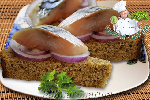 Маринованная скумбрия | Marinated mackerel