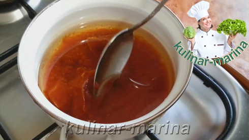 Скумбрия в томате с луком | Mackerel in tomato sauce with onions