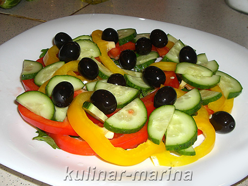 Салат греческий | Greek salad