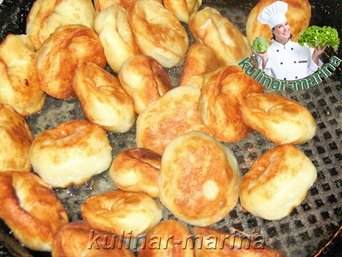 Жареные пельмени с грибами из картофельного теста | Fried dumplings with mushrooms from potato doug