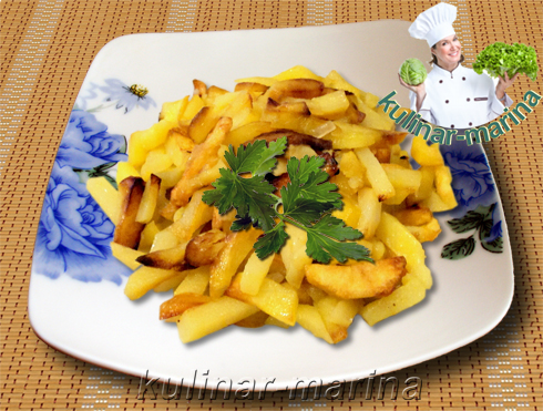 Как вкусно приготовить жареную картошку | How to cook delicious fried potatoes