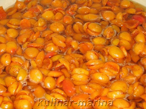 Варенье из абрикосов с грецкими орехами | Jam of apricots and walnuts