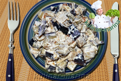 Баклажаны в сметане | Eggplants in sour cream