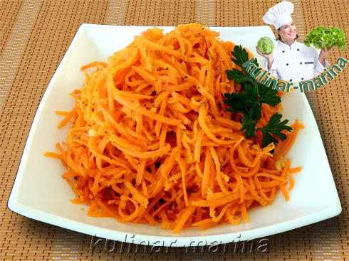Морковь по-корейски | Korean carrot
