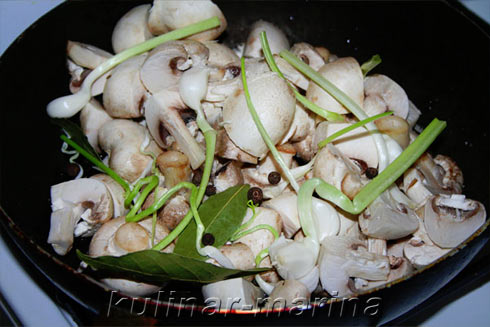 Шампиньоны маринованные | Marinated mushrooms