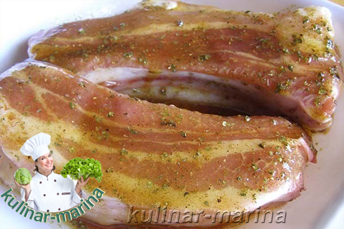 Свиные ребрышки в медовом маринаде | Pork ribs in a honey marinade