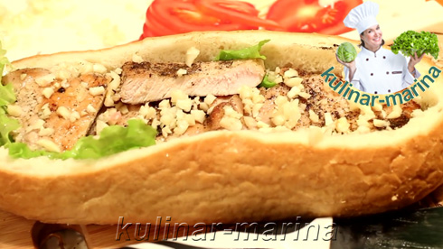 Сэндвич-гигант под прессом | The sandwich under pressure