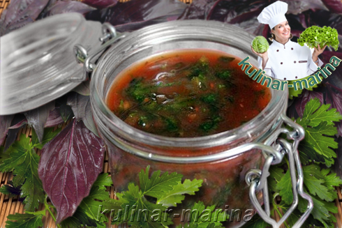 Соус к шашлыку из томатного сока | Sauce skewers of tomato juice
