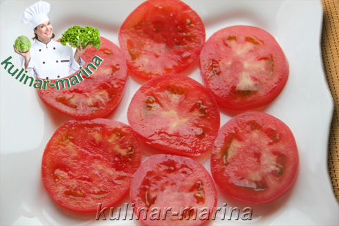 Закуска из помидоров с чесноком | Appetizer with tomatoes and garlic