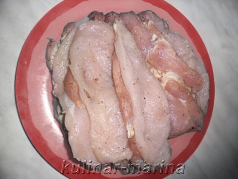Куриное филе в свинине | Chicken fillet in pork