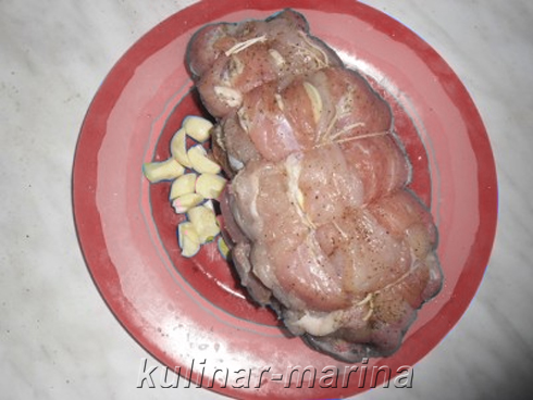 Куриное филе в свинине | Chicken fillet in pork