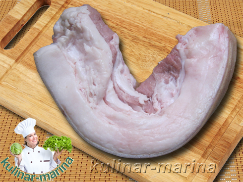 Вкусный подчеревок или свиное подбрюшье | Delicious pork underbelly
