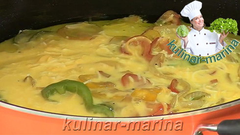 Омлет холостяка с овощами | Omelet with vegetables